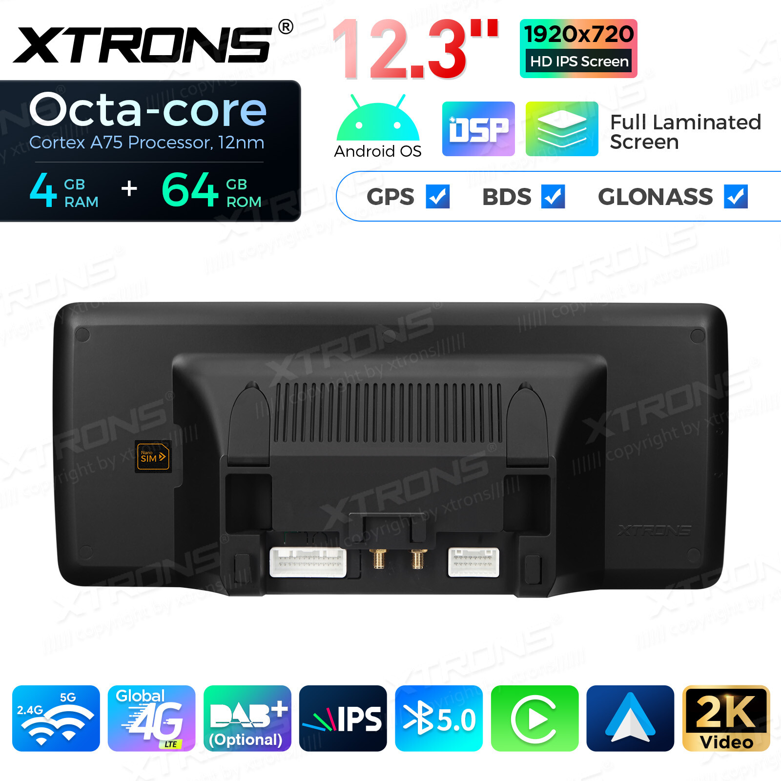 12.3″ DSP Android 14 Car GPS Retrofit CarPlay For Benz E-Class W212 S212 NGT4.5