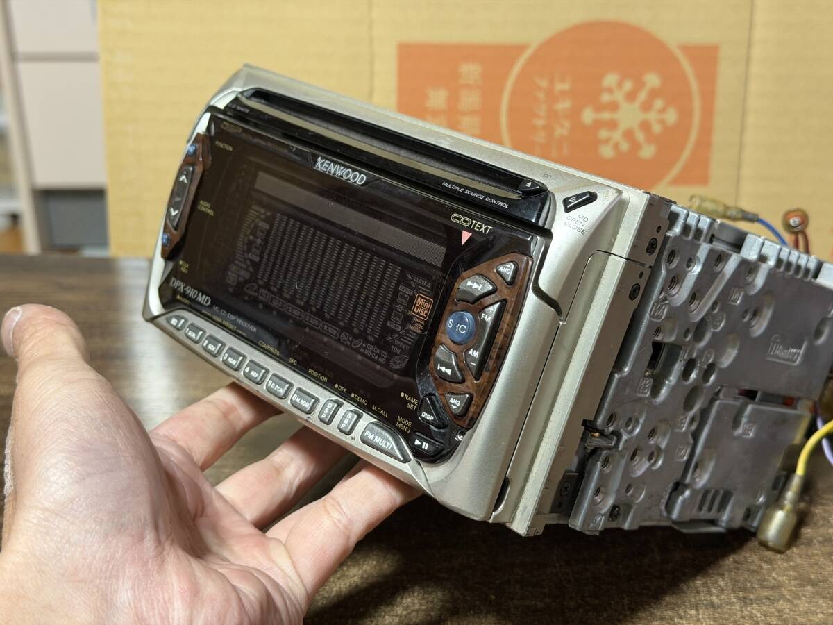 Kenwood DPX-910MD 2DIN CD MD Car Stereo Head Unit JDM Japan Tested Working Clean