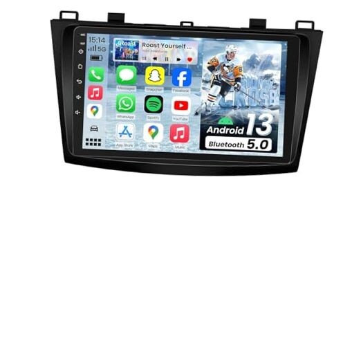 Car Radio Stereo for Mazda 3 2010-2013: 9 Inch Touchscreen with Carplay 9.2Inch
