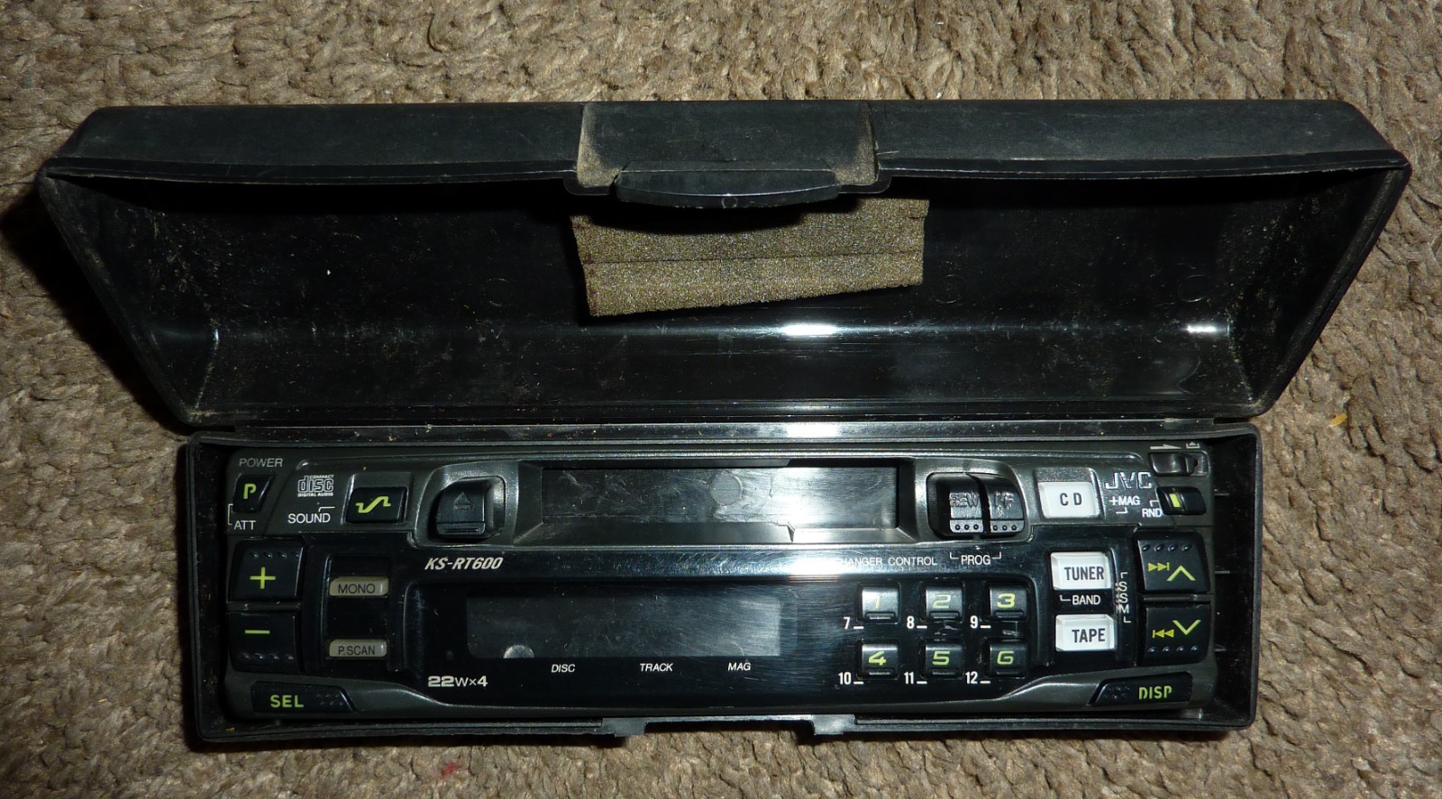 JVC KS-RT600 Multi-Changer Control Stereo Cassette Receiver w/ Manual