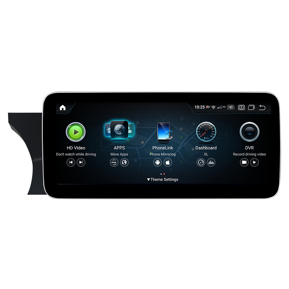 4GB+64GB Android 13 Auto Radio Carplay For Mercedes Benz C Class W204 2011-2014