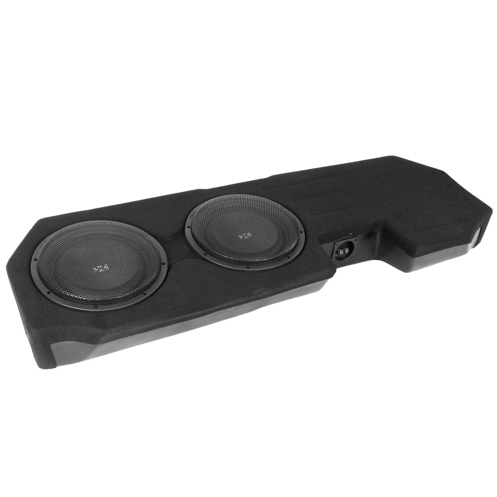 NVX BE-GM-SLVDC-G4 Dual 12″ 800W RMS Loaded Subwoofer Enclosures