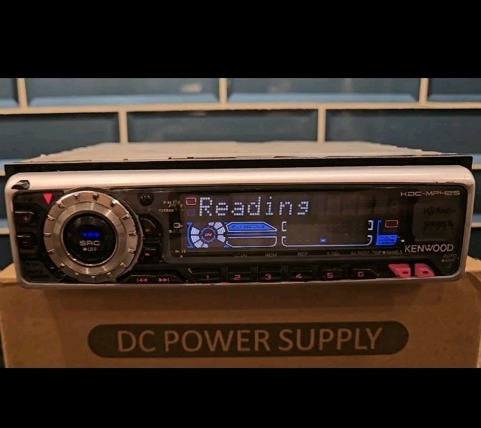 Kenwood KDC-MP425 Sirius Ready Car Stereo CD Radio W/ Detachable Face & Harness
