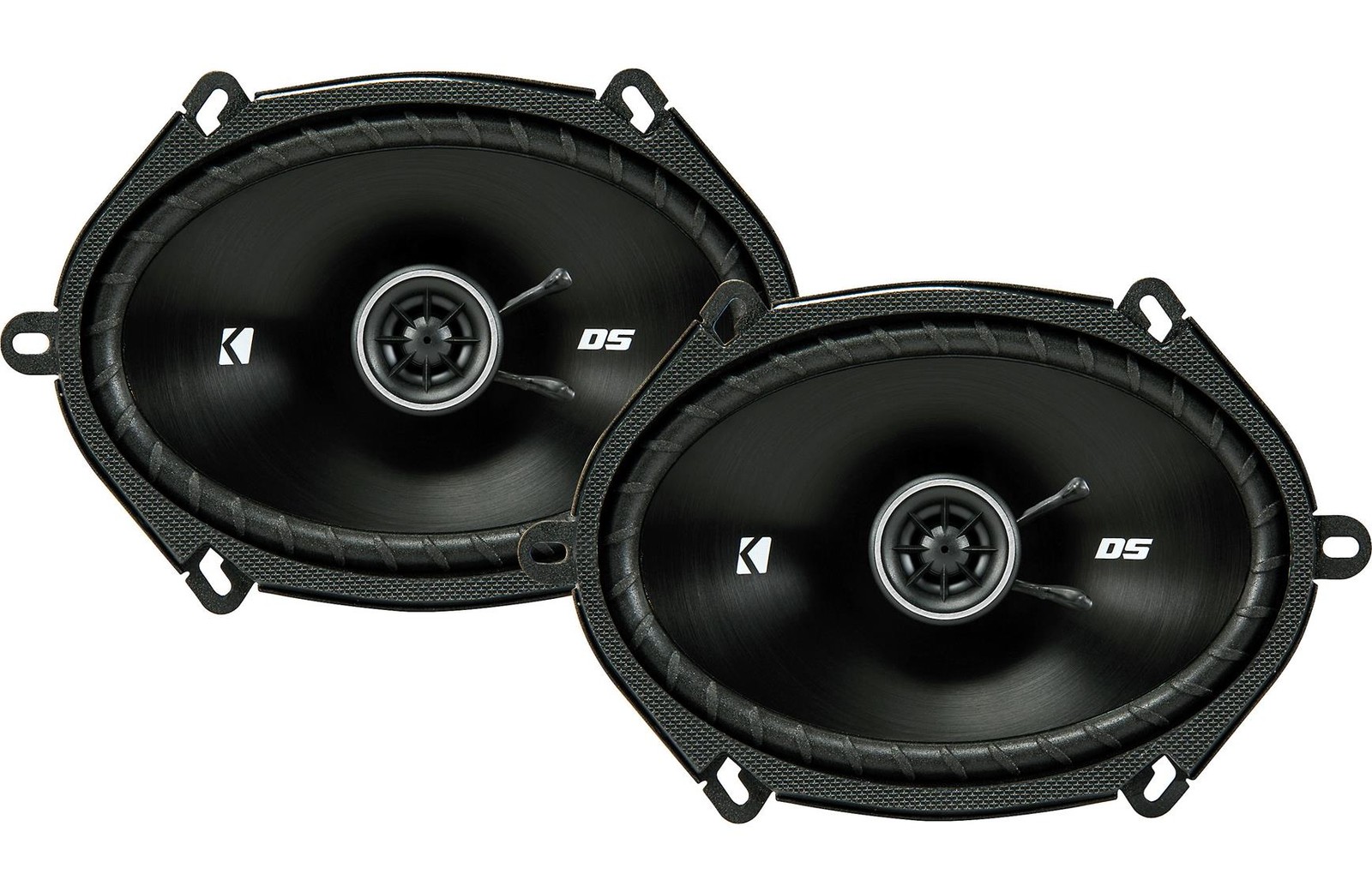 4x Kicker D-Series 6×8″ 200 Watt Speakers, 4X Enrock Harness Adapter, 50Ft Wire