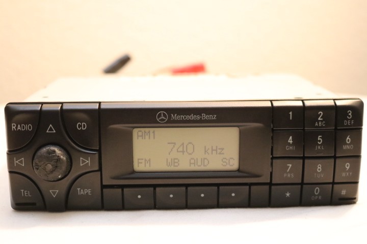 MERCEDES BE6003 CASSETTE STEREO 1999-2003 E320 SLK CLK430 W208 W/code