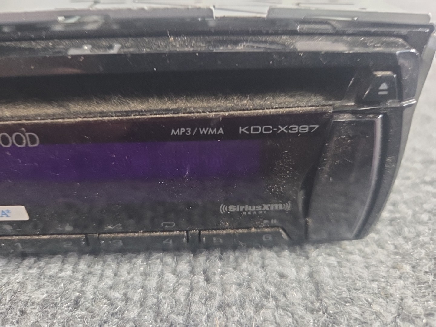 Kenwood CD receiver y21-5840-10 21204116 Excellon Kdc-x397