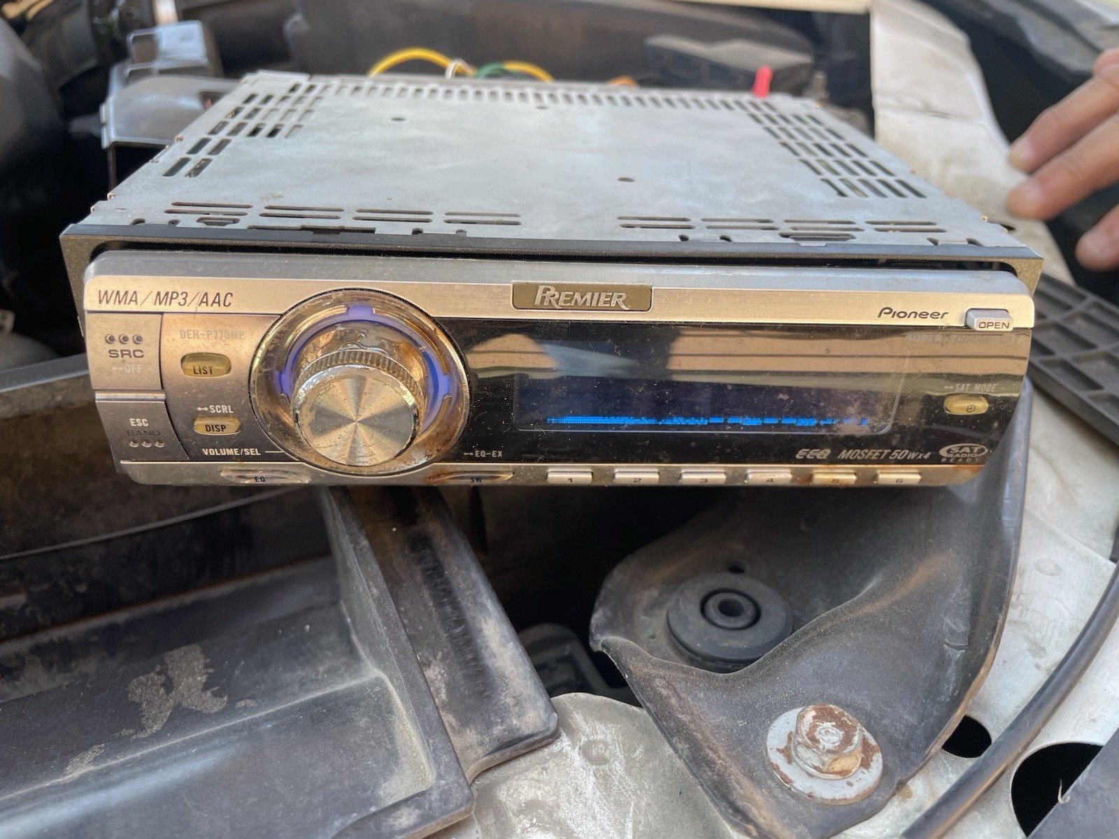 RARE PIONEER DEH-P770MP CD PLAYER