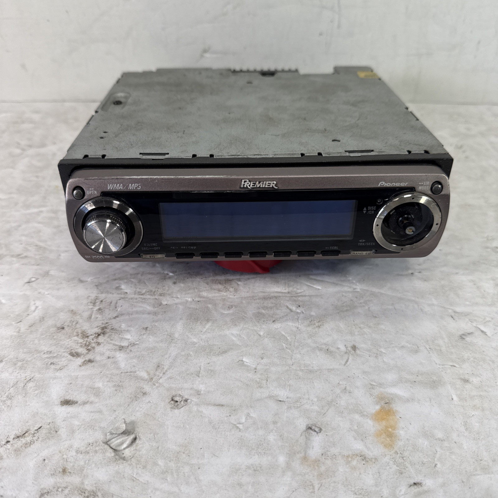 (FOR PARTS) Pioneer Premier DEH-P860MP Old School Stereo OEL DOLPHIN GRAPHICS!