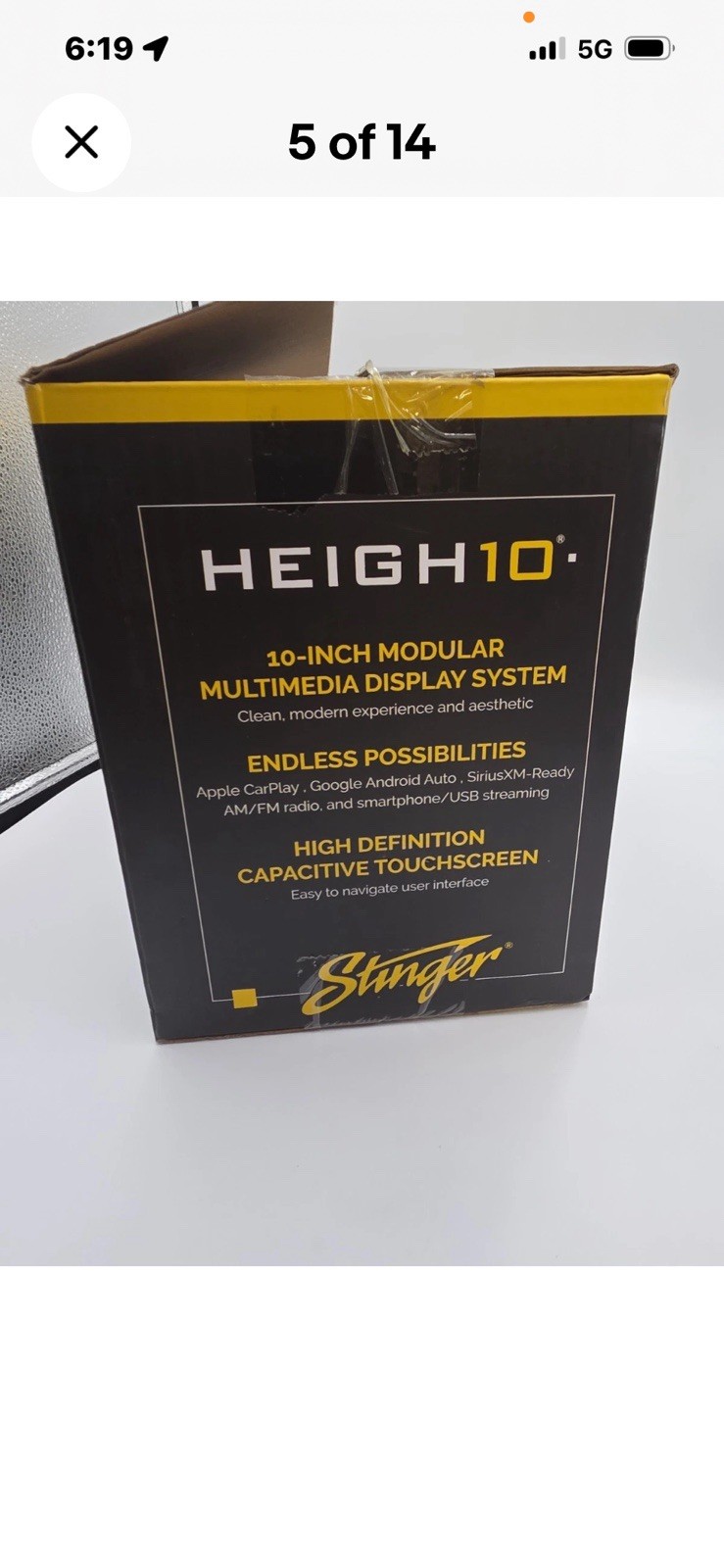New Stinger Open Box Heigh10 Modular Multimedia Display System UN1810-SR