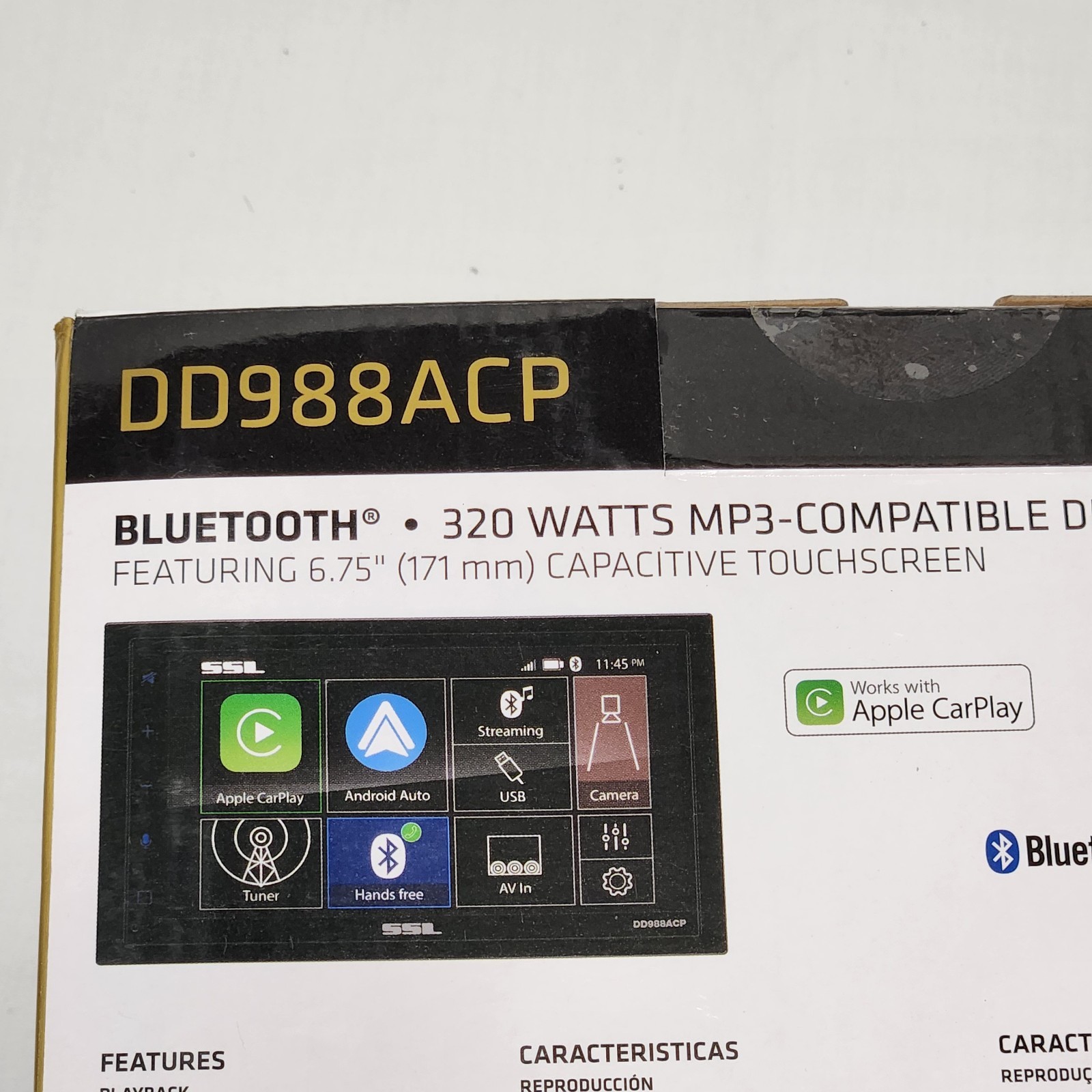 Sound Storm Laboratories SSL DD988ACP Car Audio Stereo System NEW