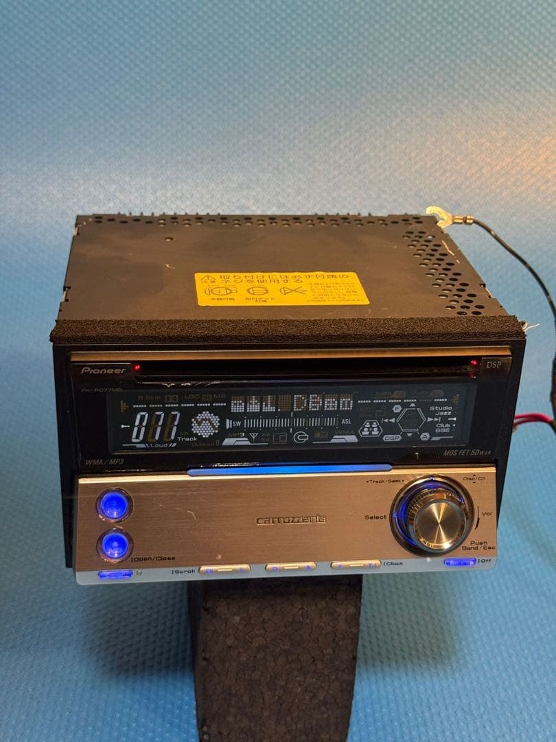 Pioneer Carrozzeria FH-P077MD CD/MD Player Car Audio Operation Guaranteed