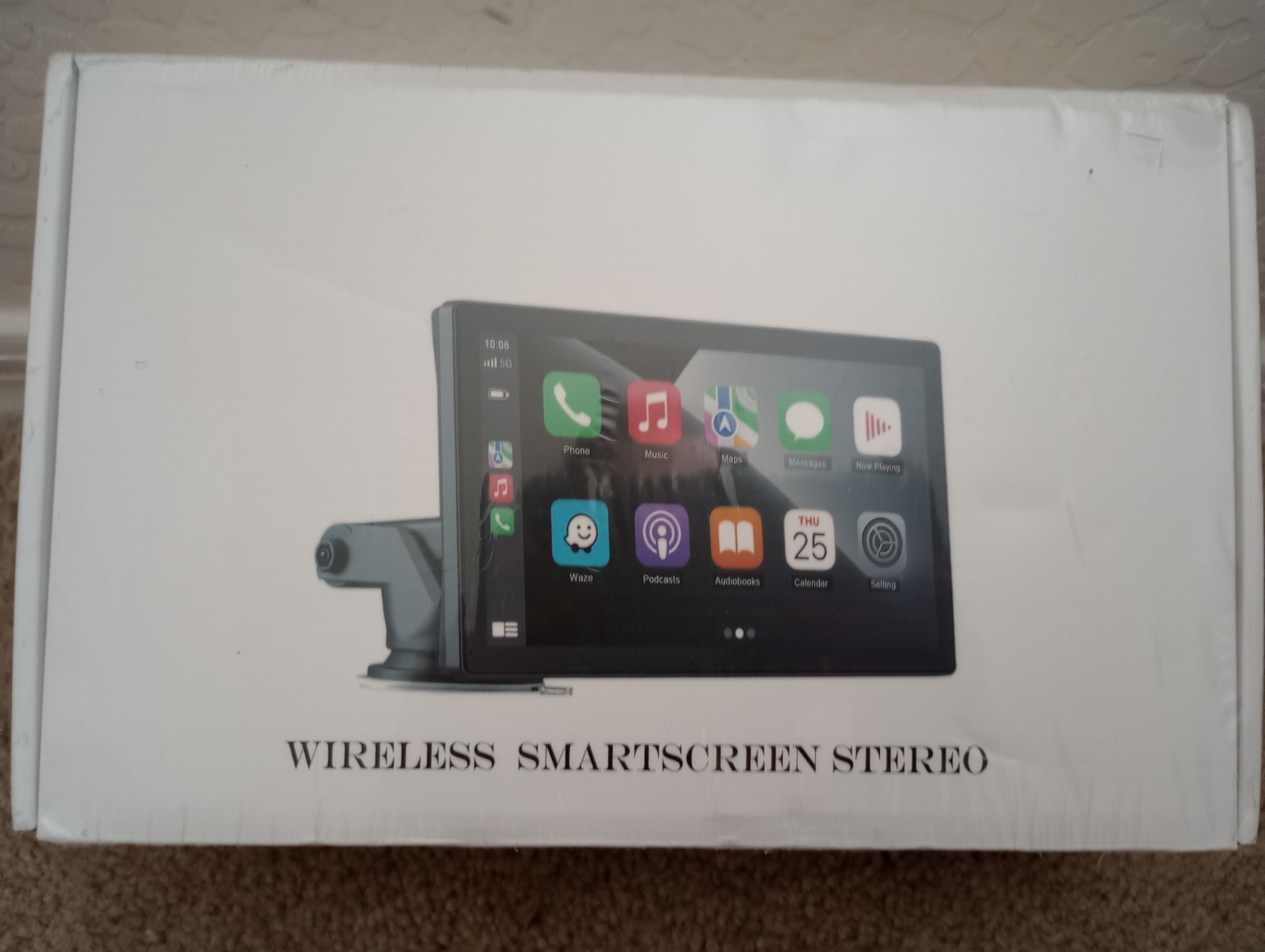 Portable Car play Wireless Smart screen Stereo