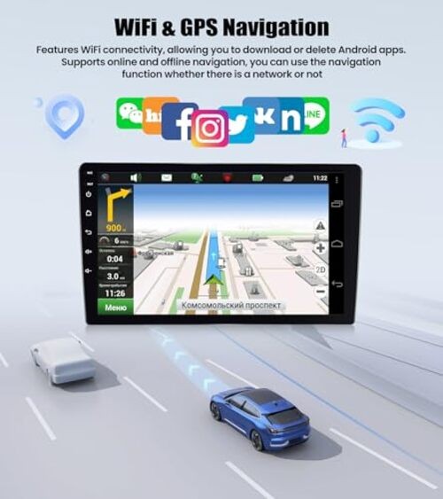 8Core 6G+128G Android Car Radio Stereo for Honda Accord 2008 P3-8 Core 6G+128G