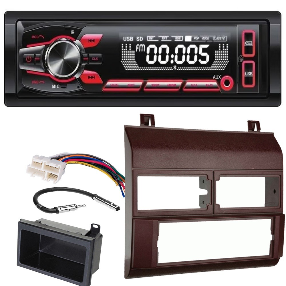 CV15BT Bluetooth MP3 Car Stereo AM/FM Radio & Kit For 1988-1994 GM C/K 1500 RED