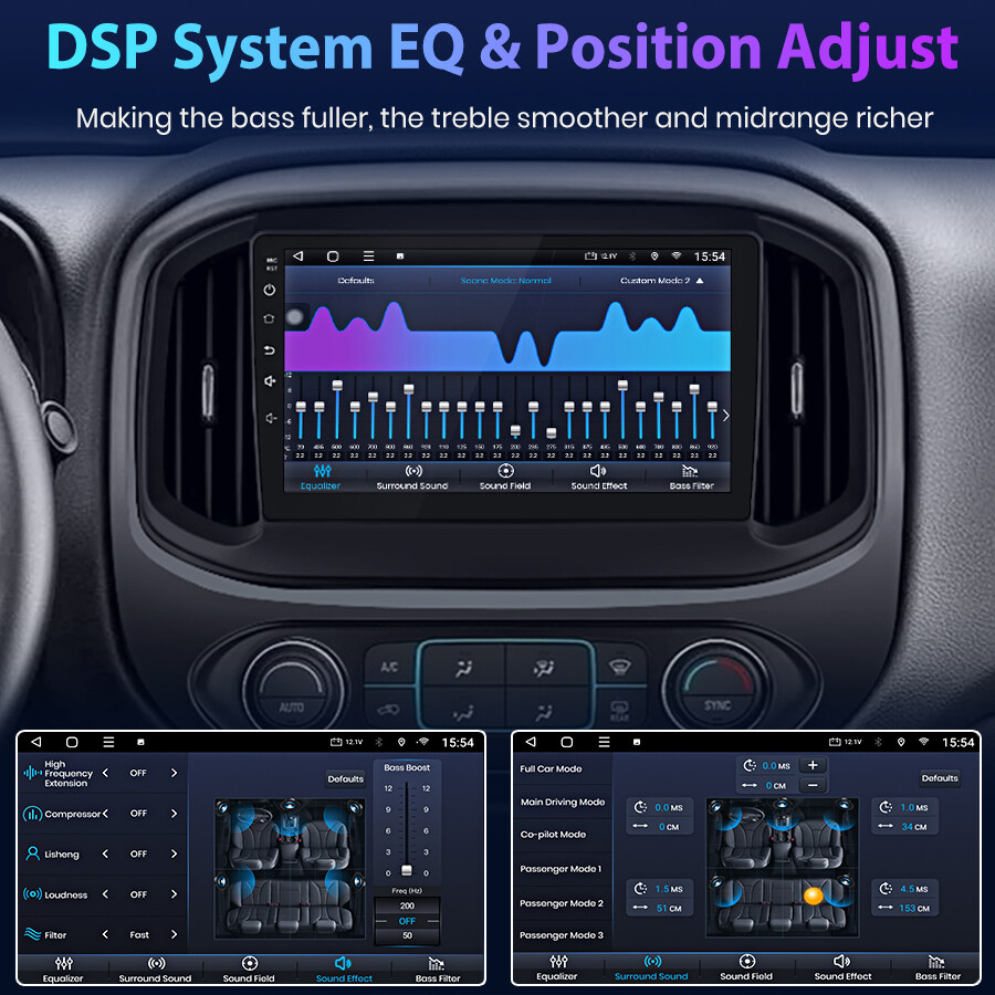 2G+32G Android 12 Carplay For Chevrolet Colorado 2015-2018 Car Radio Stereo GPS