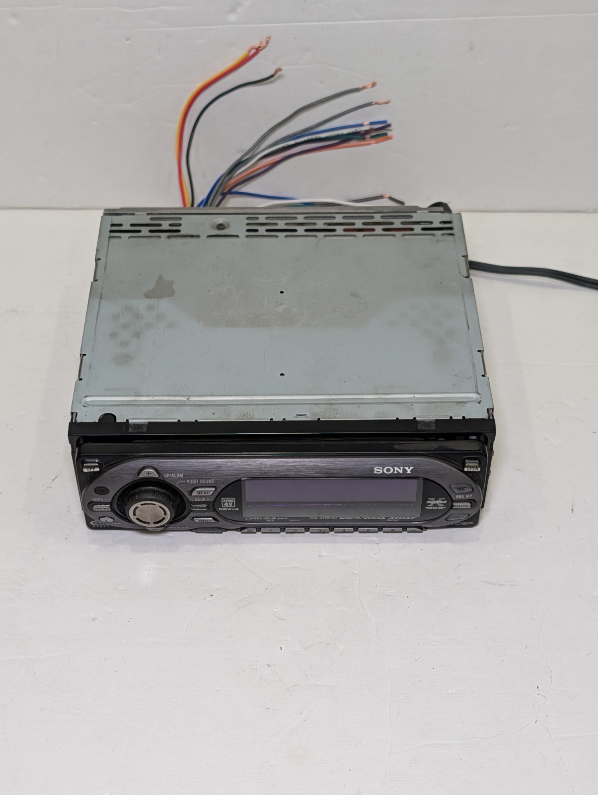 Sony Xplod CDX-GT705DX Car Stereo CD MP3 WMA Player Drive SHX X-DSP – For Parts
