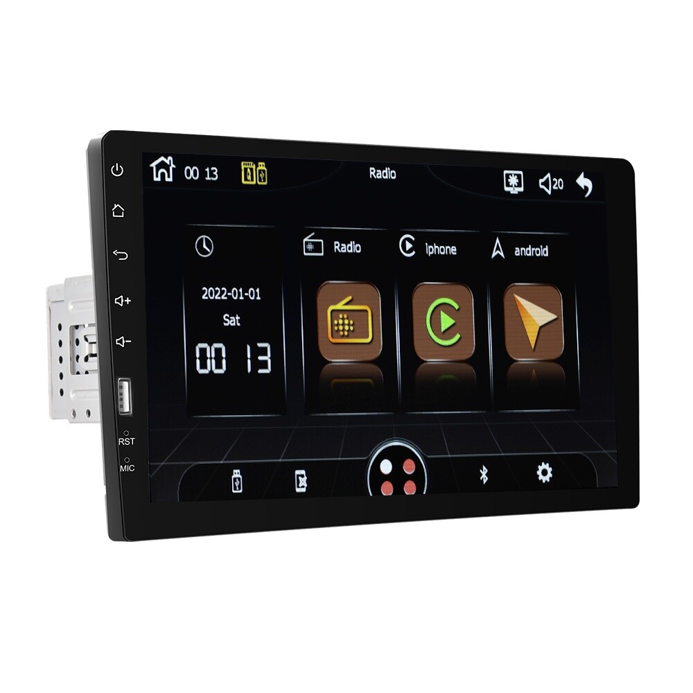 Single 1Din 9″ Car Stereo Radio Apple CarPlay Andriod Auto Touch Screen BT AM/FM