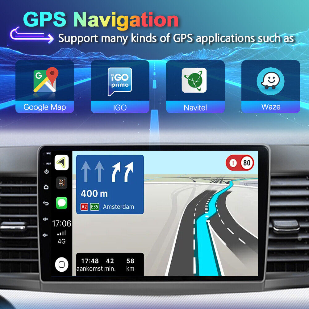Car Stereo Radio For Mitsubishi Lancer 2008-2012 GPS Nav Android15 4+64G CarPlay