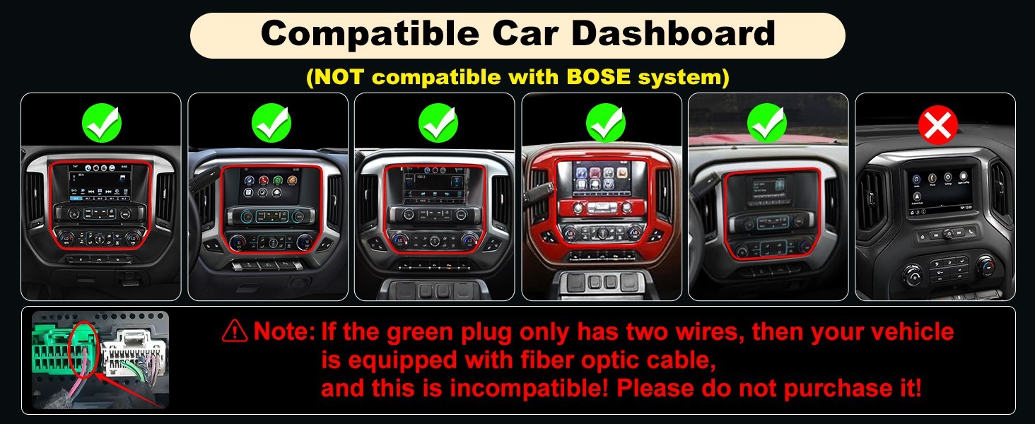 10.1″ 8Core 4+64G Android Auto Carplay for 2014-2018 Chevy Silverado GMC Sierra