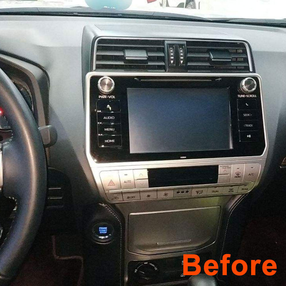 12.1″ Tesla Style Android 14.0 Car Radio For Toyota Land Cruiser Prado 150 2018-