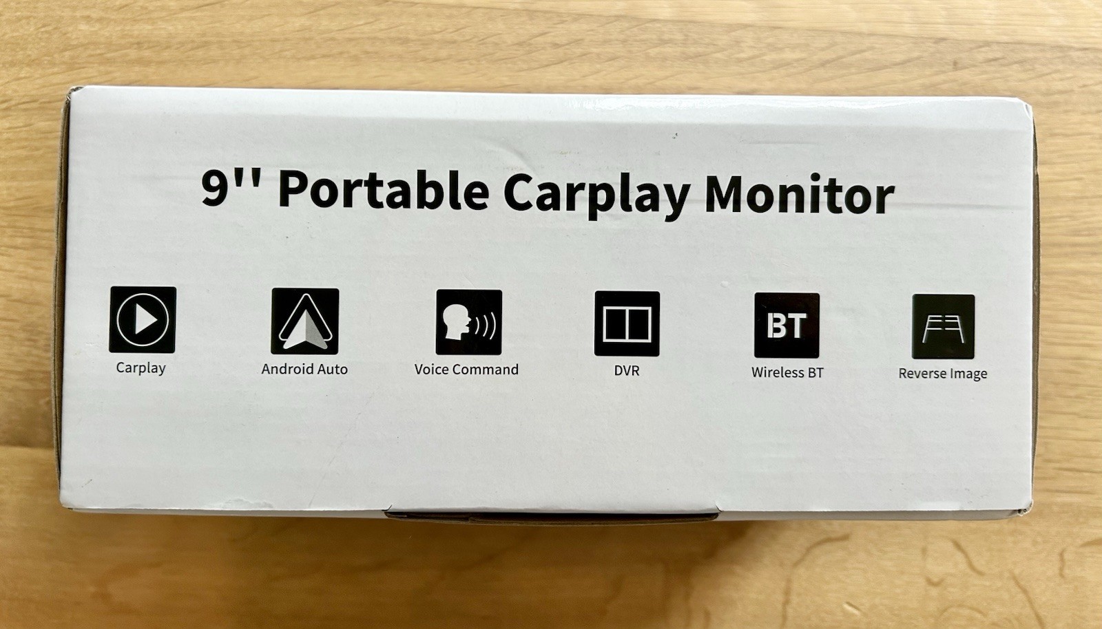 Portable Car Apple Carplay Touch Screen 9″ Wireless Android 5K Voice Command