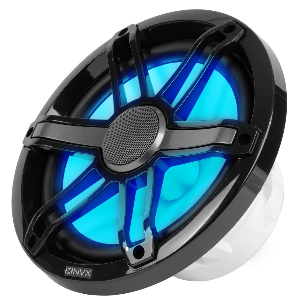 NVX VMPS35 & MVSP8 (x2) Marine Receiver with Bluetooth and Marine Speakers