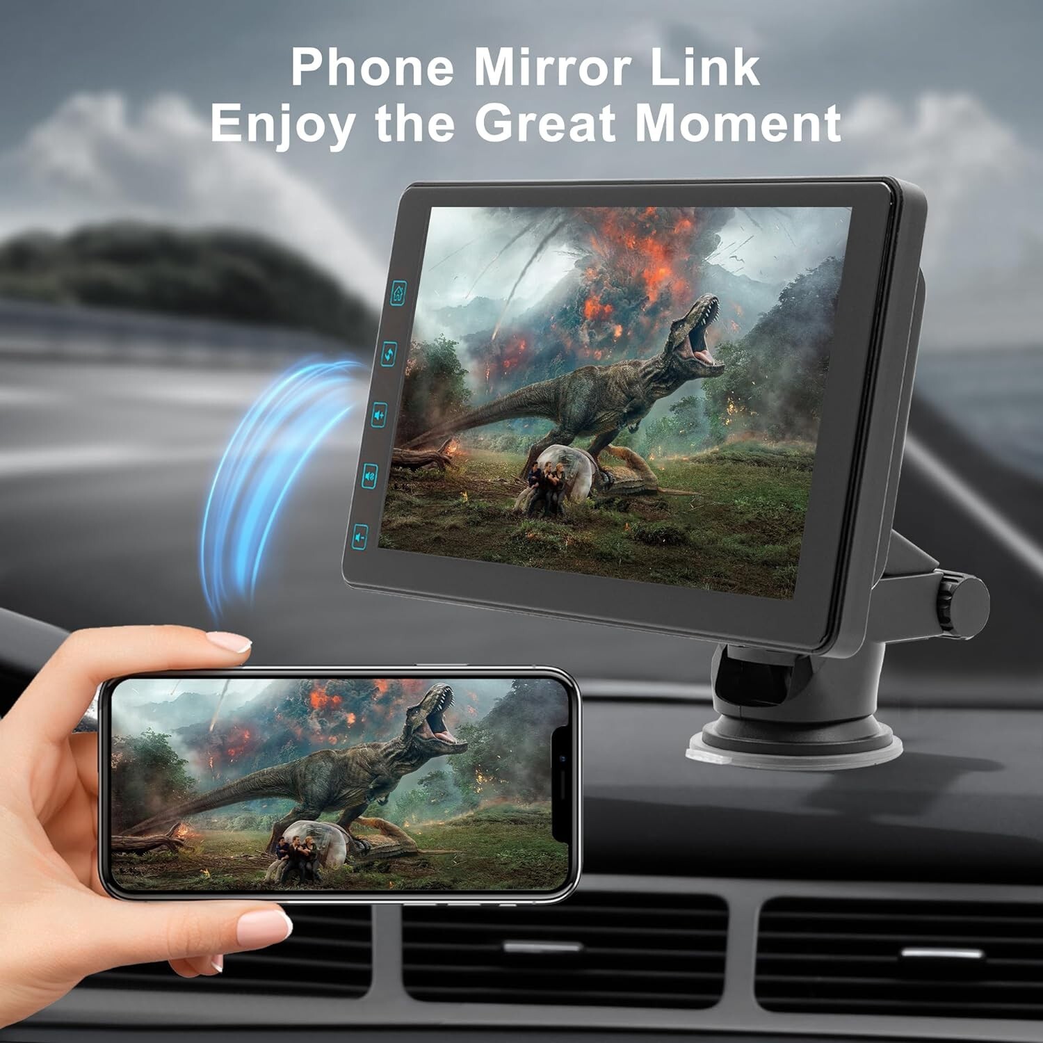 Thebestsvox 7″ wireless Touch Screen Car stereo Apple CarPlay Android GPS Siri