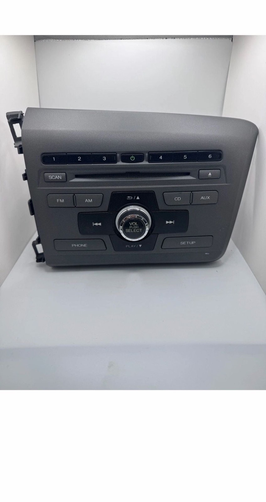 OEM Honda Civic 2012 Radio AM/FM CD MP3 Player Assembly Part 39100-TR0-A81