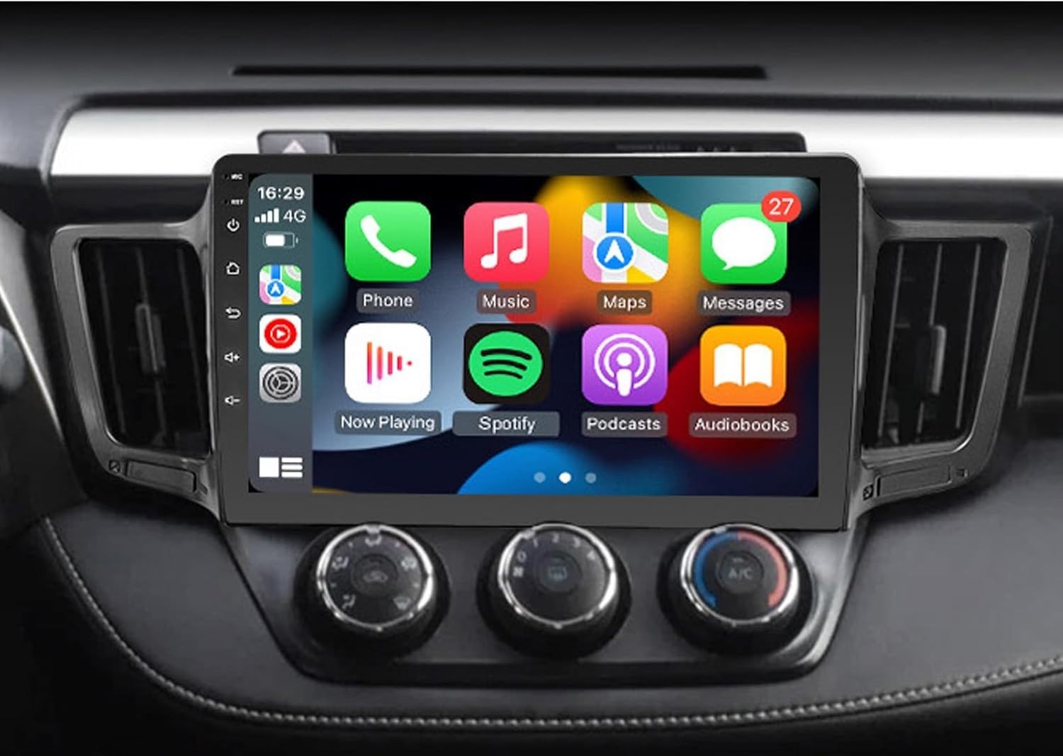 Toyota RAV4 2013-2018 Android 13 Car Stereo 2+32G Carplay GPS w 10″ Touchscreen