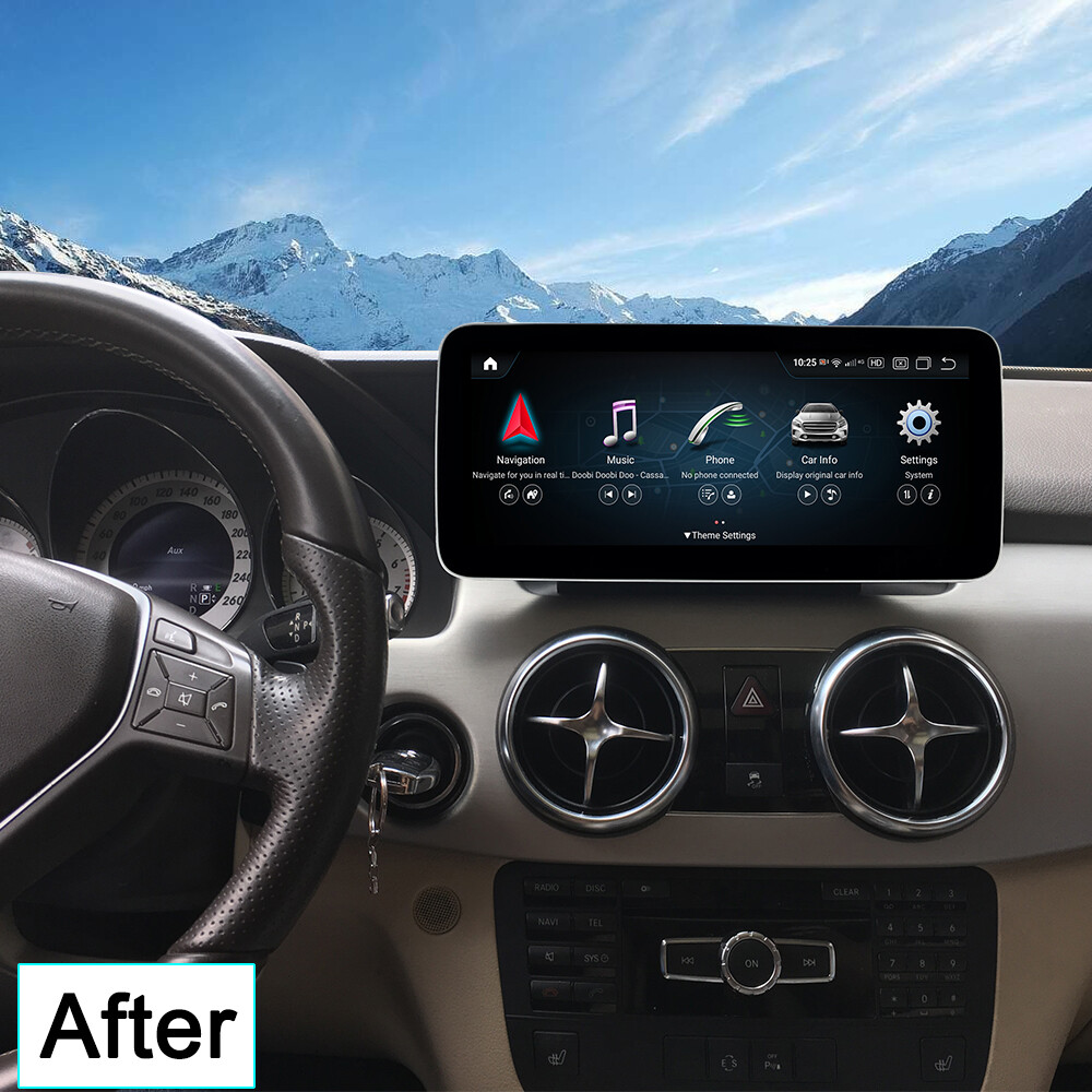 Car Multimedia for Mercedes Benz GLK X204 2013-2016 NGT4.5 Stereo Navigation BT