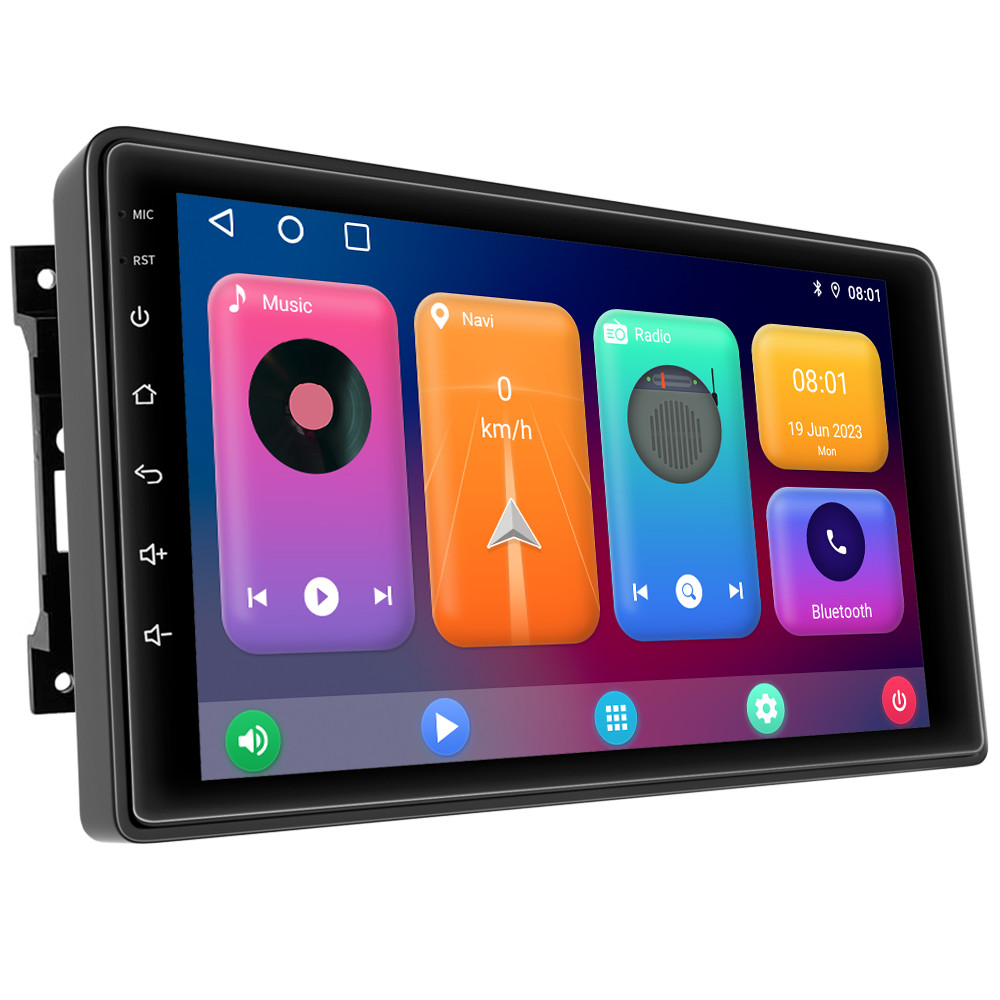 Android 13 GPS Carplay Car Stereo Radio For Jeep Wrangler Chrysler Dodge Ram+CAM