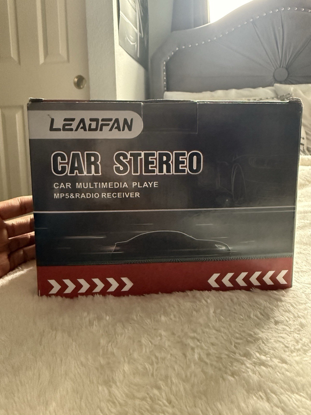 Leadfan Double Din Car Stereo Radio HD Touchscreen