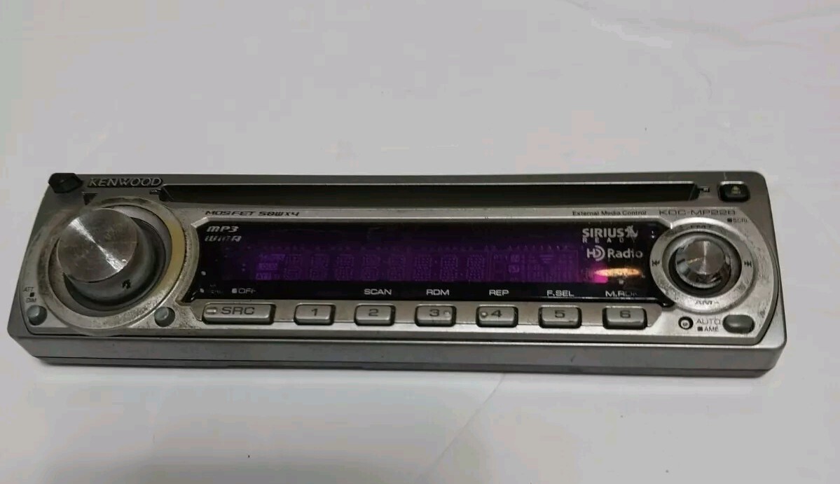 KENWOOD Car Stereo Head CD Player Receiver (KDC-MP228) FACEPLATE ONLY