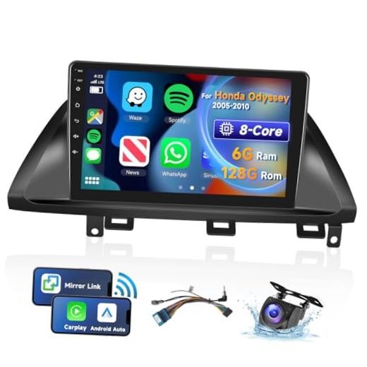 [] for Honda Odyssey 2005-2010 Car Radio with Wireless 8 CORE 6G+128G