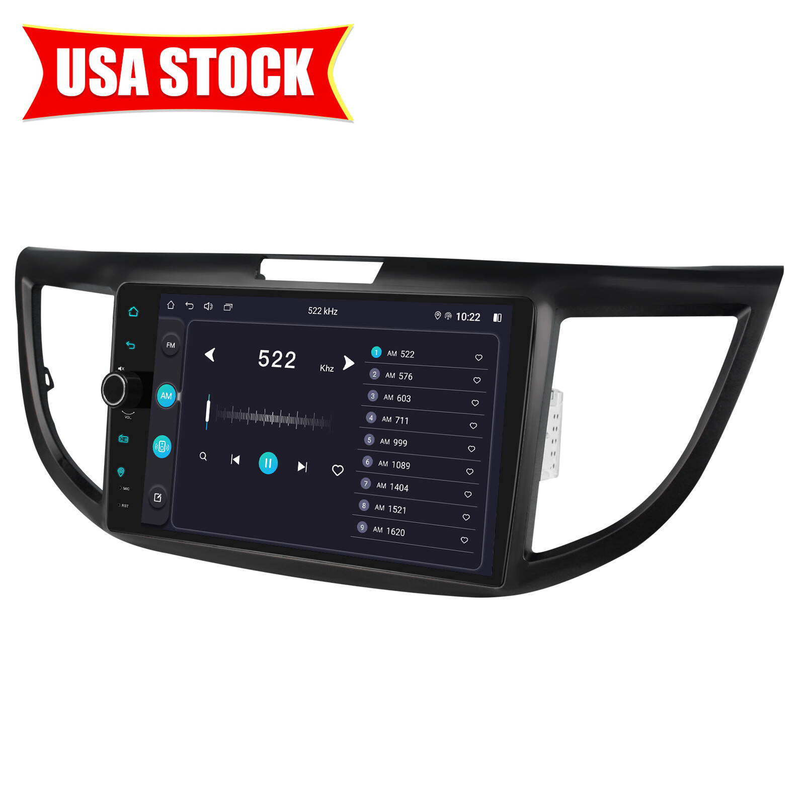 Joying 9 Inch Android 12 Car Stereo for 2012-2016 Honda CR-V LX EX EX-L Touring