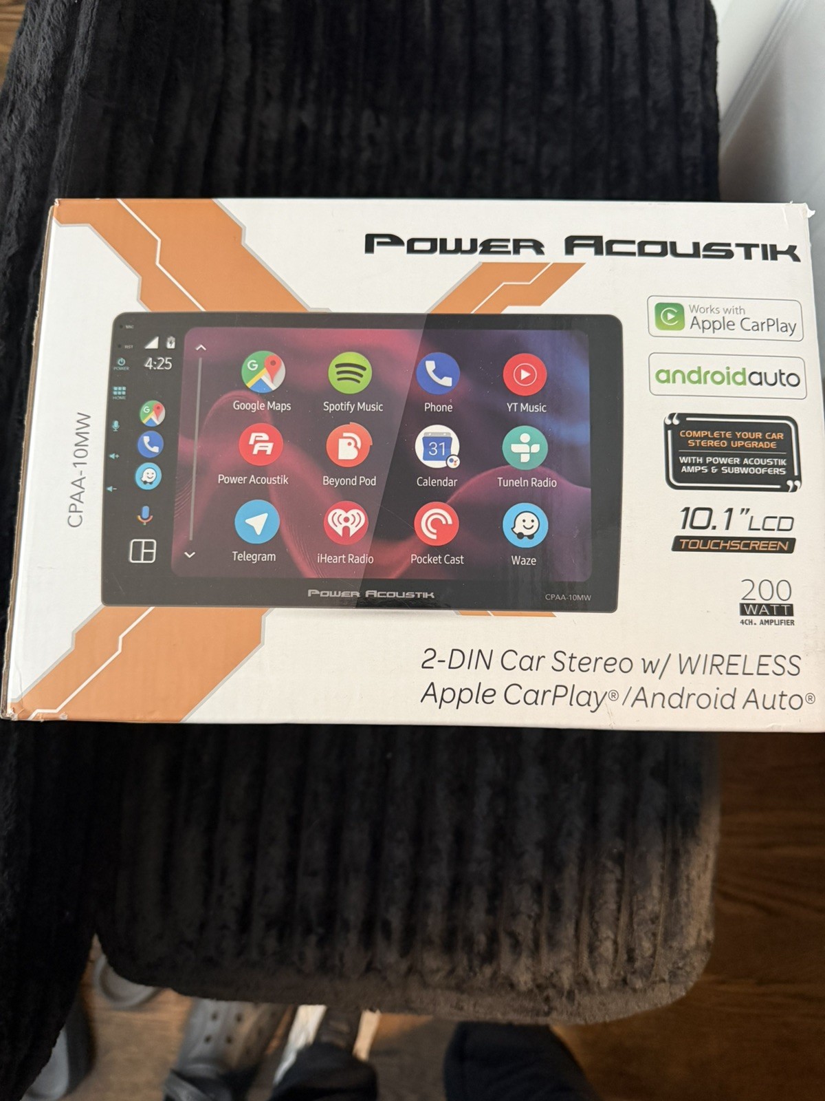 Used Power Acoustik CPAA-10MW 10.1″ Touchscreen Multimedia Receiver