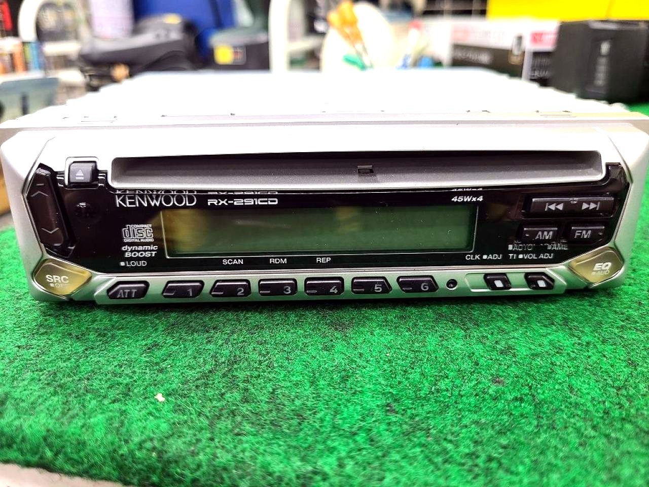Kenwood RX-291CD Car Stereo Receiver Tested Working CD Japan JDM Car Audio