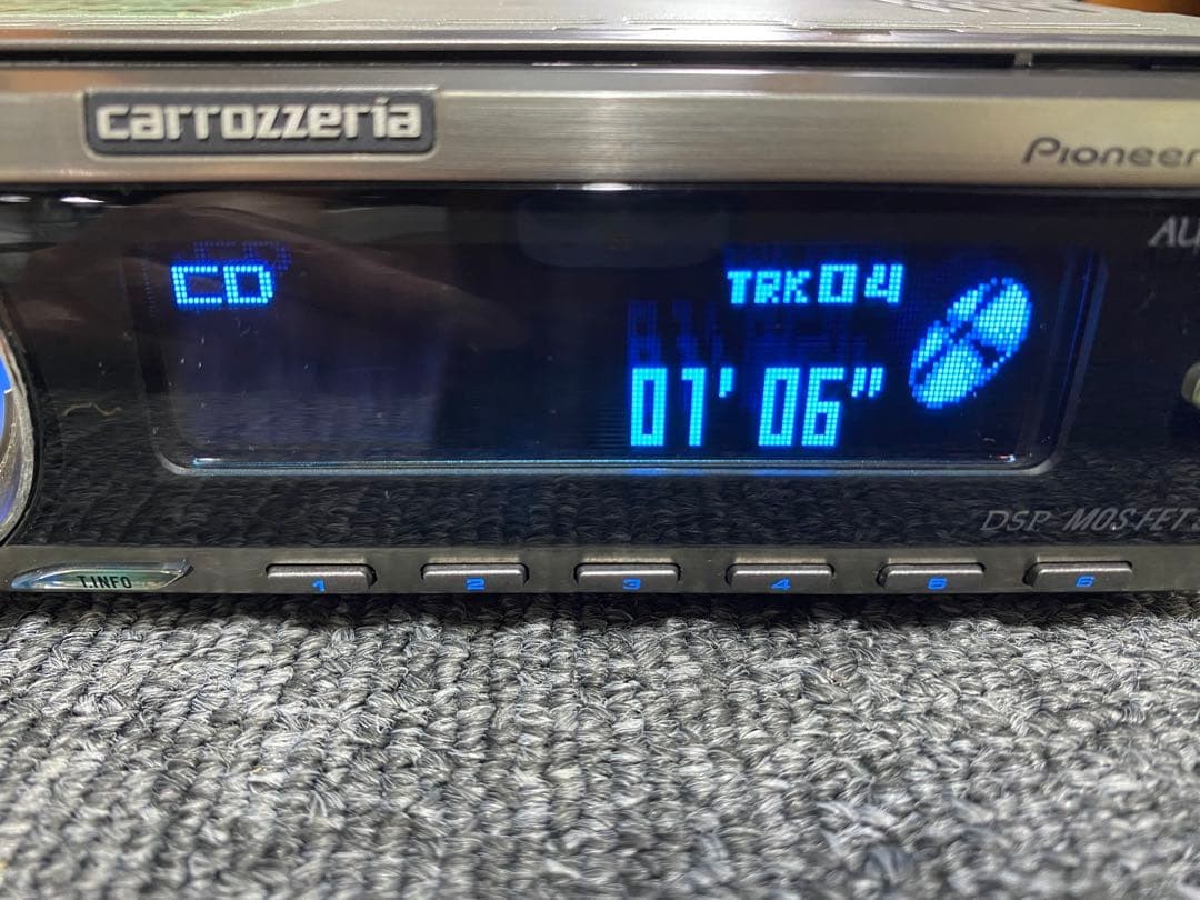[Working item] carrozzeria DEH-P070 3.5mm AUX cable installed