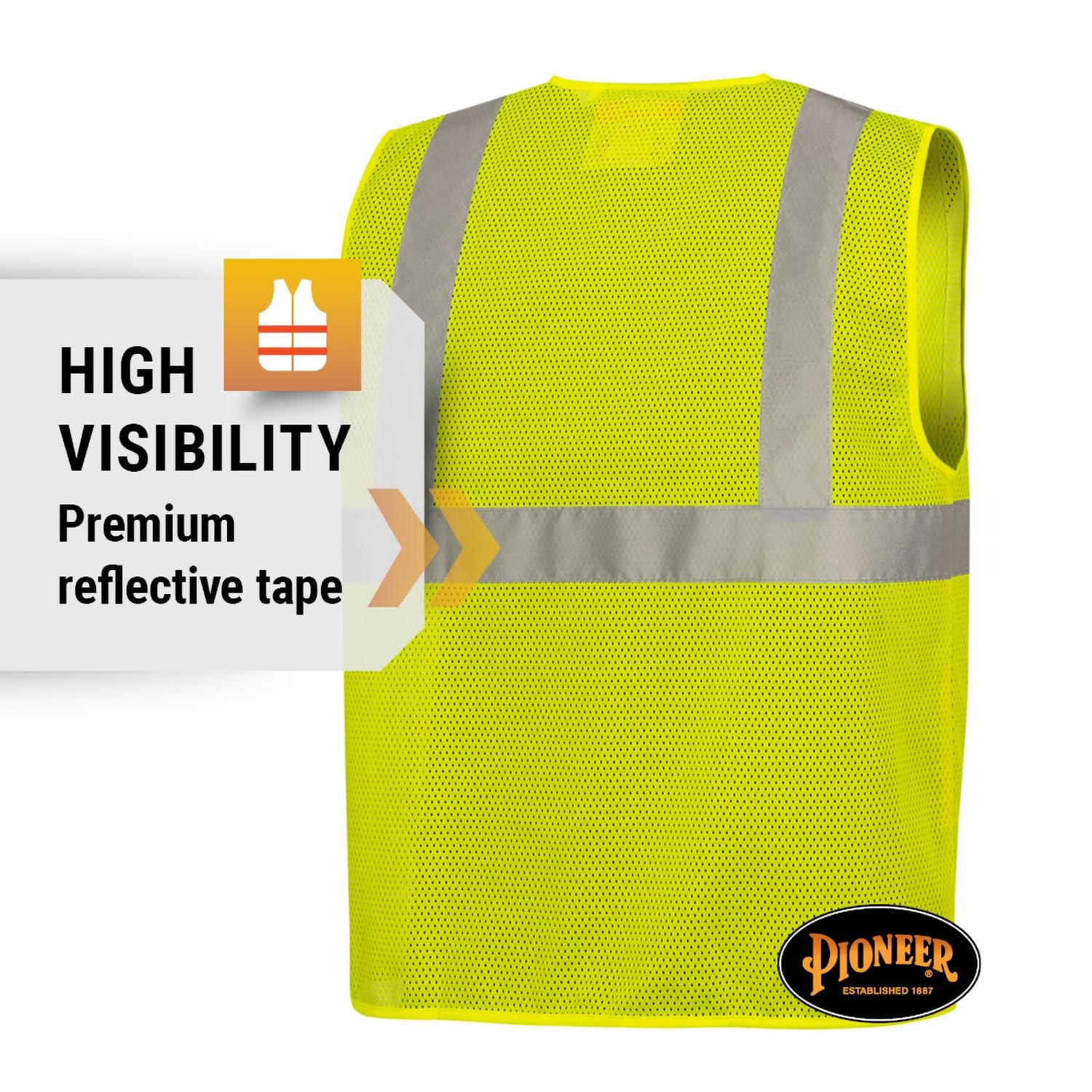 Hi Vis Self-Extinguishing FR Safety Vest for Men & Women – Flame Resistant Me…