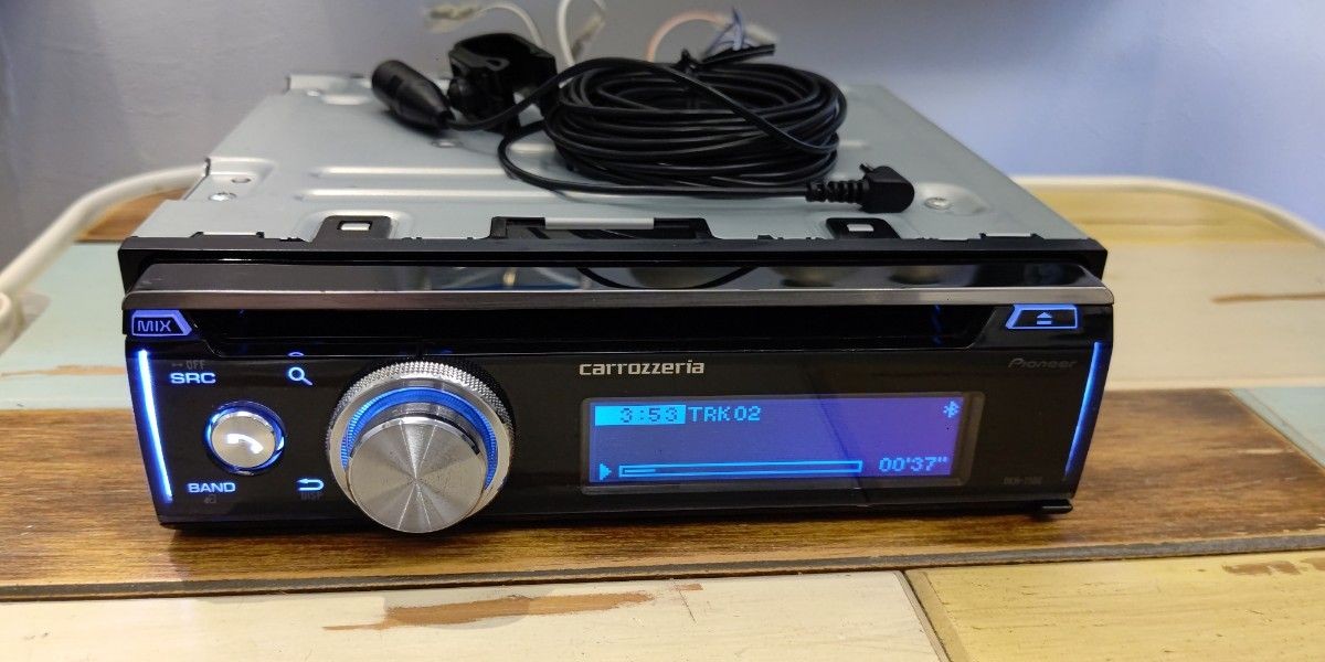 Pioneer Carrozzeria DEH-7100 CD Receiver With Built-in Bluetooth Tasted Working