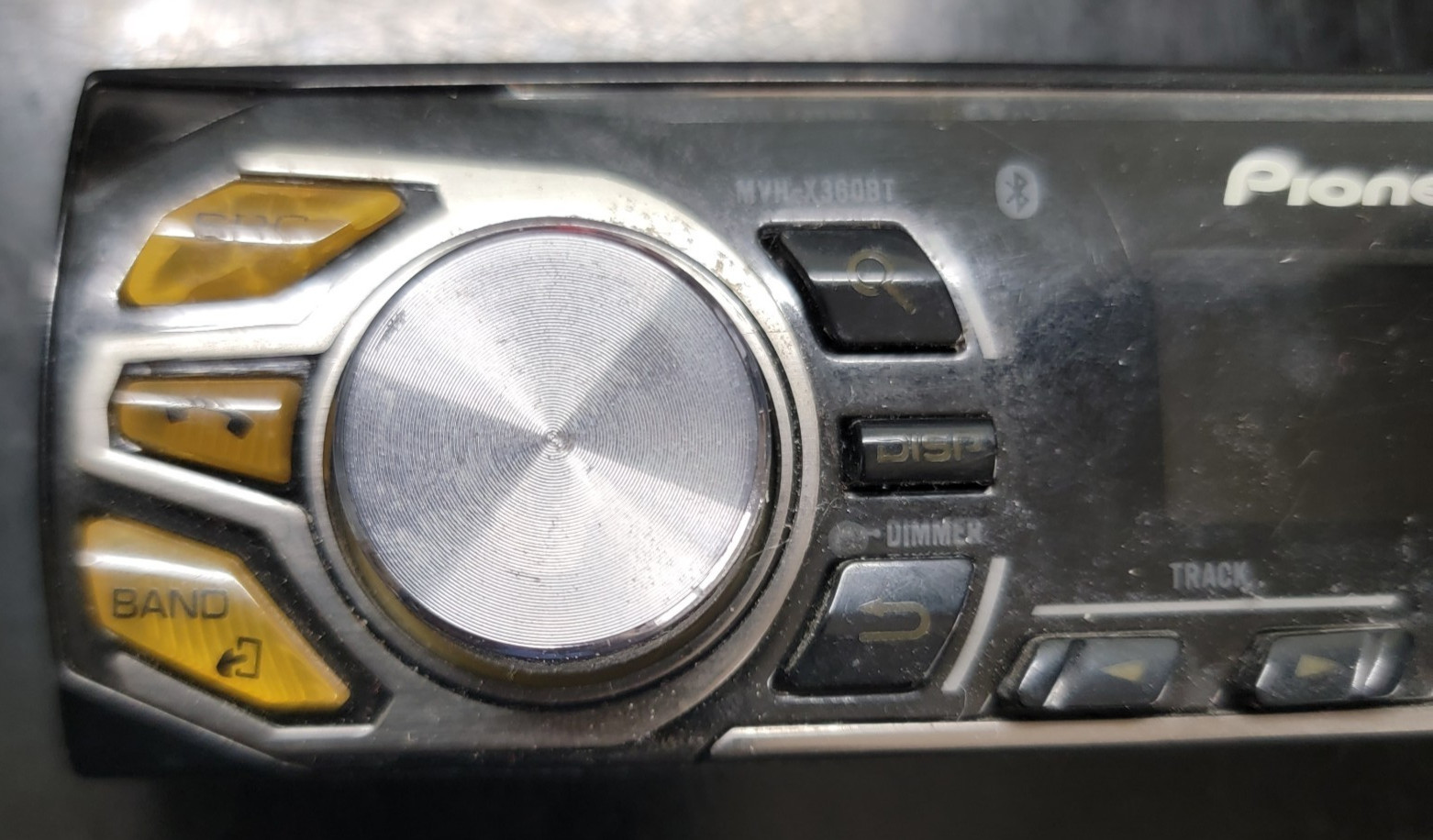 PIONEER MVH-X360BT MIXTRAX CAR STEREO FACEPLATE ONLY