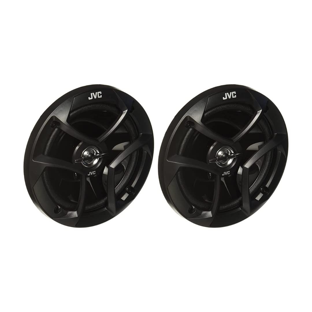 JVC KD-X280BT Car Stereo + 4x JVC CS-J620 6.5″ Speakers Bundle – Bluetooth, 300W