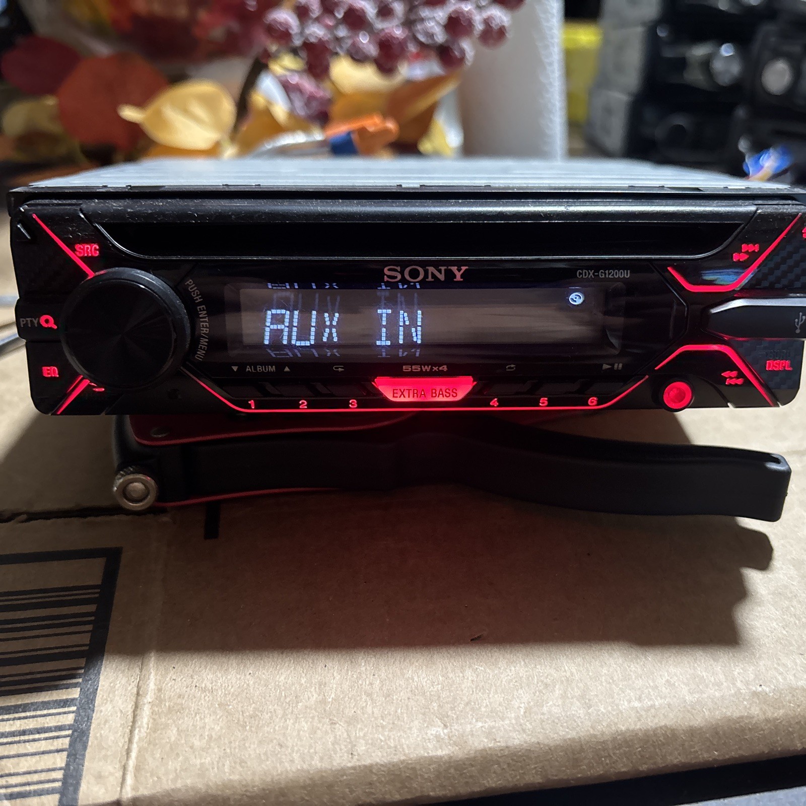 SONY CDX-G1200U CAR STEREO