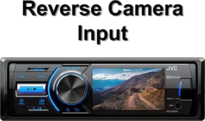 JVC KD-X560BT Marine Boat UTV Digital Media Player Bluetooth Rear Camera Input