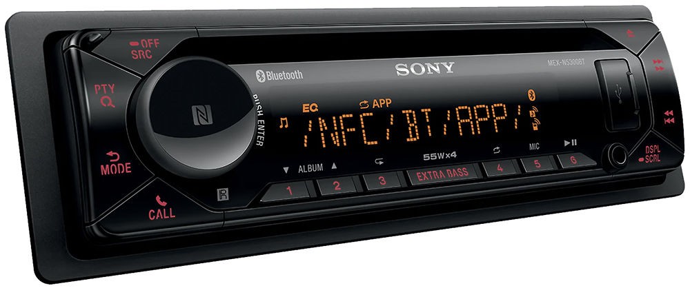 Sony MEX-N5200BT Bluetooth/CD Stereo w/ NFC + SiriusXM SXV300v1