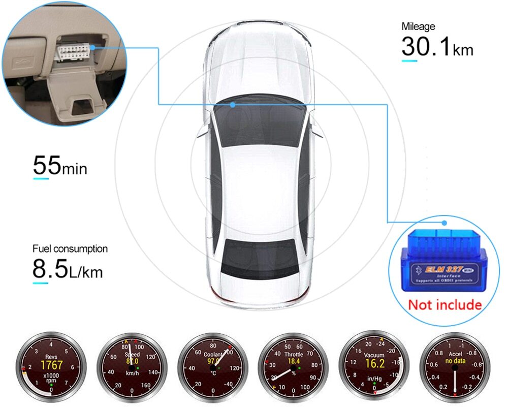 9.7″ Android Car Radio Stereo for Subaru Forester XV Impreza 2018 2019 2020 2021