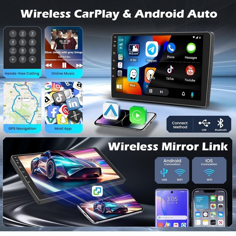 Honda Odyssey 8 Core 4+64GB 2011-2017 BT Radio CarPlay