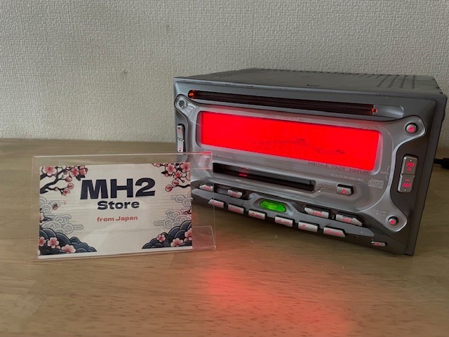 Kenwood DPX-5300M 2DIN Car Audio CD MD Player Operation Confirmed Very Good