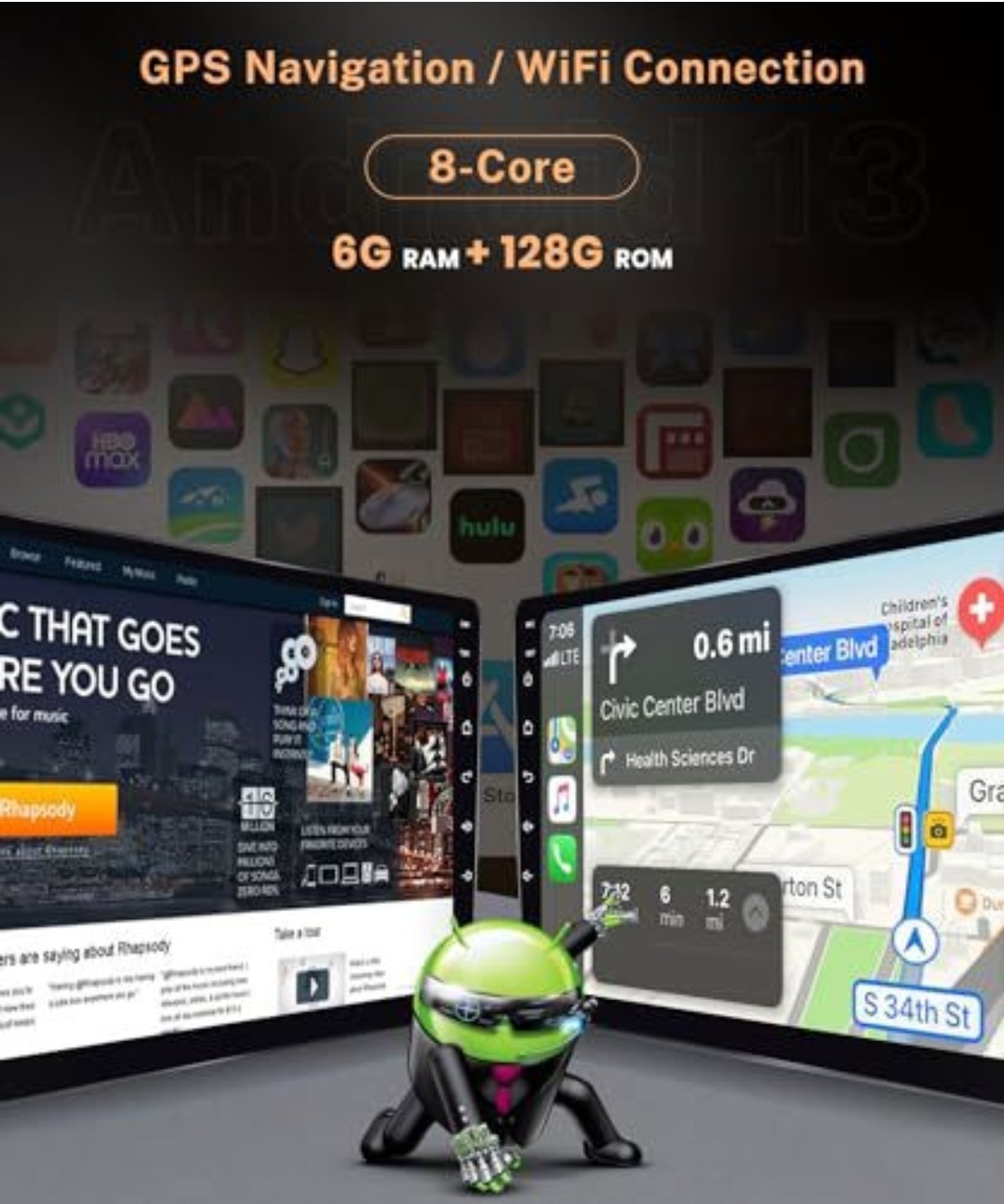 Compare @ $399 8 Core 6G+128G Radio for Chevrolet Camaro Android 13 Car Stereo