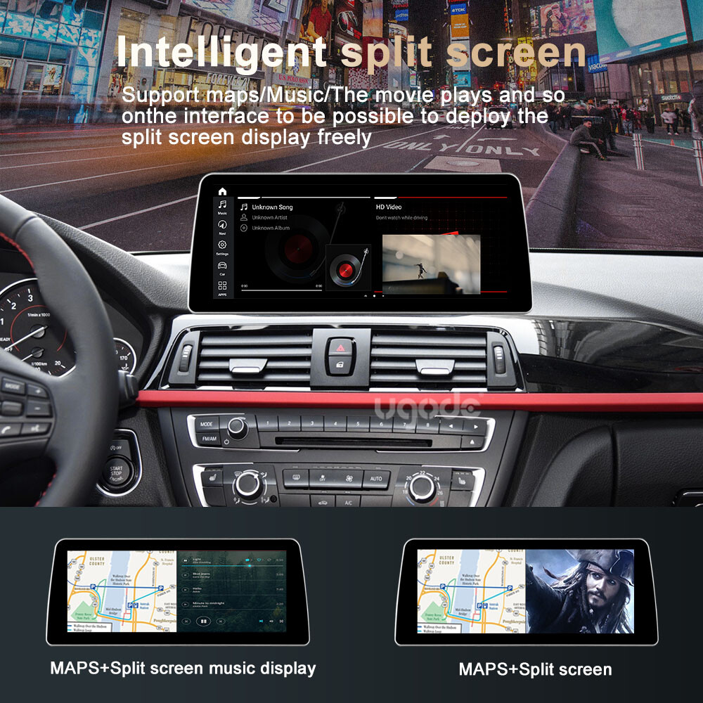12.3inch Android13 8+256G Screen CarPlay Retrofit BMW 3/4 Series M3 F30 F31 F80